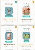 Cartes illustrées de la chasse au trésor personnalisée